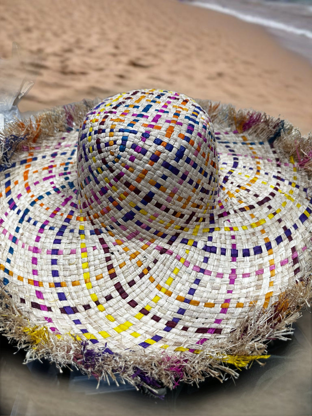 Spectrum Weave Beach Summer Hat - Trufacebygrace