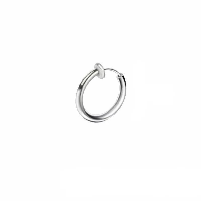 Stainless steel faux septum clip on nose rings/ earrings - Trufacebygrace