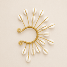 Sunburst Cowry Ear Cuff - Trufacebygrace