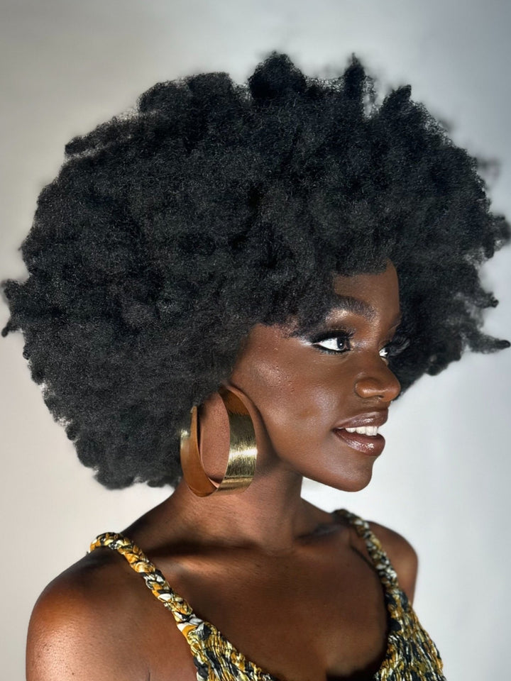 Supersized brass Hoop Earrings - Trufacebygrace