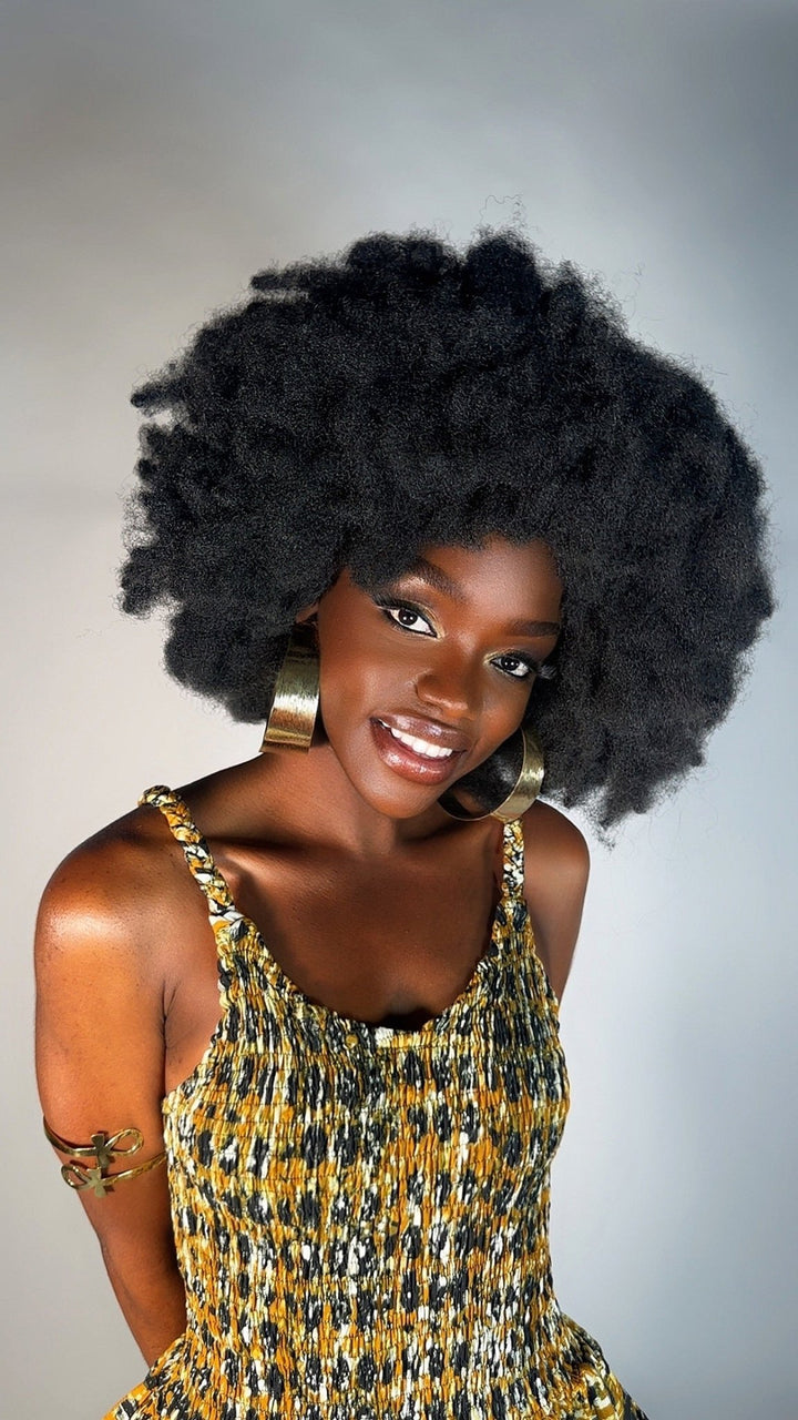 Supersized brass Hoop Earrings - Trufacebygrace