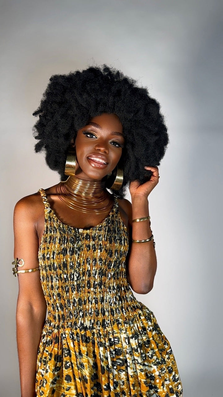 Supersized brass Hoop Earrings - Trufacebygrace