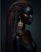 Tajiri Sana Bambaro Basket Earrings - Colorful - Trufacebygrace