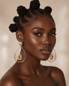 Teardrop Cowry Earrings - Trufacebygrace