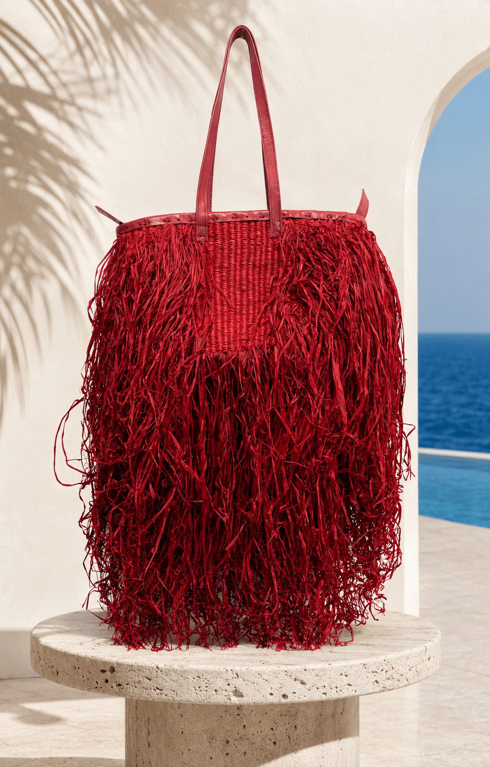The Cascade Fringe Tote Bag - Trufacebygrace