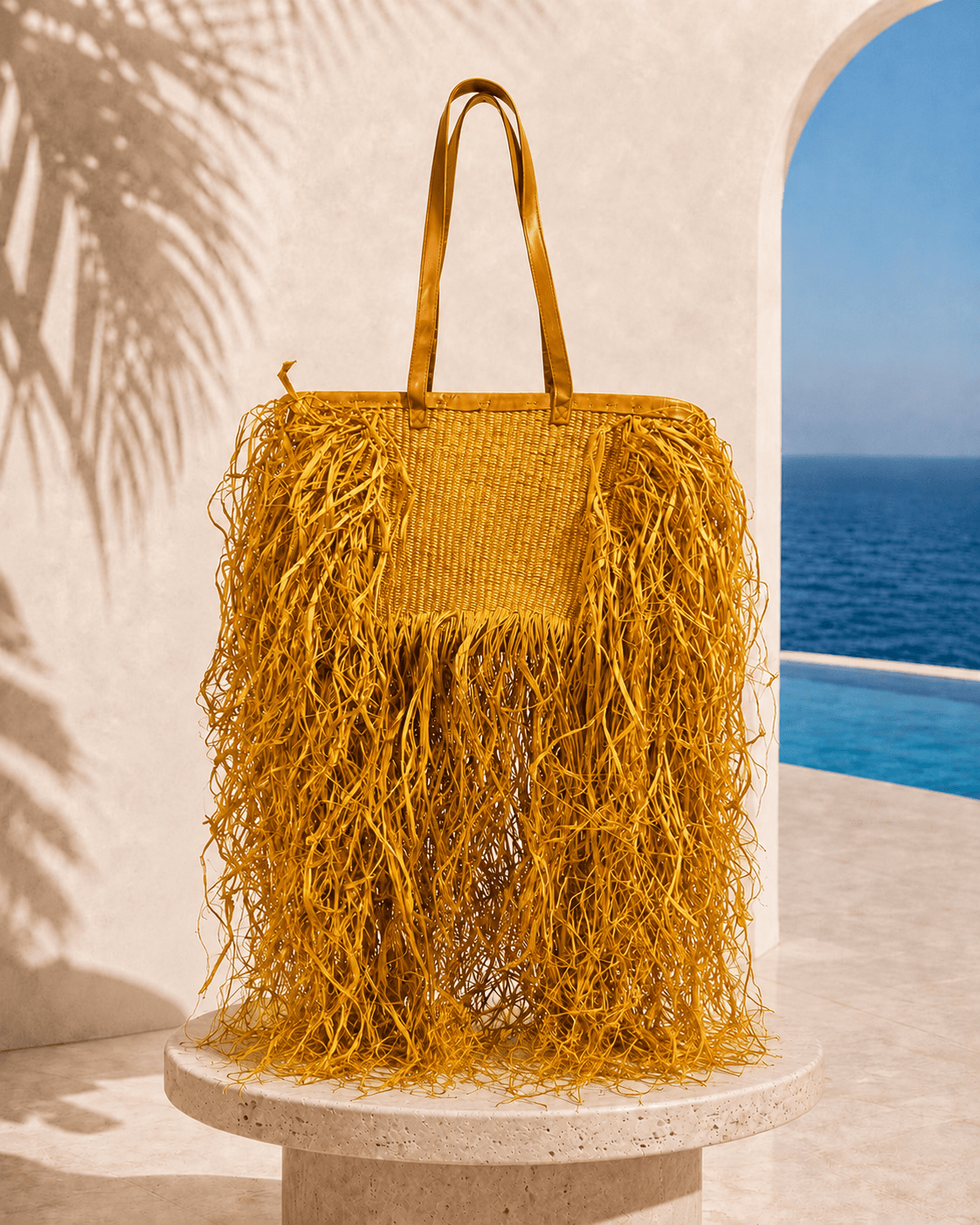 The Cascade Fringe Tote Bag - Trufacebygrace