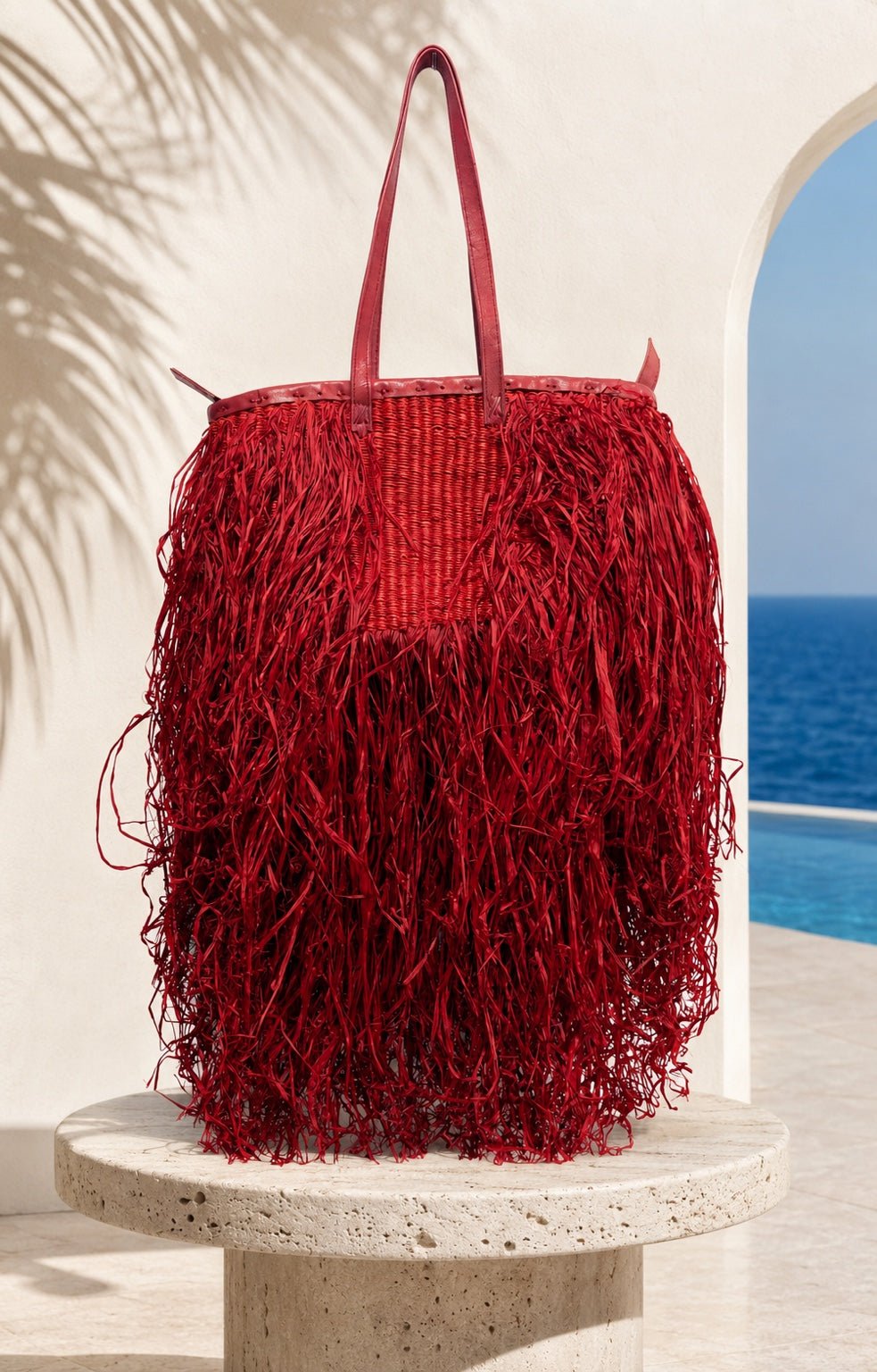The Cascade Fringe Tote Bag - Trufacebygrace