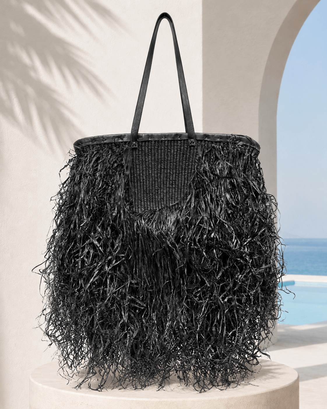The Cascade Fringe Tote Bag - Trufacebygrace