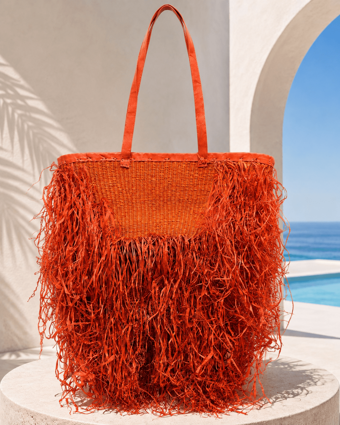 The Cascade Fringe Tote Bag - Trufacebygrace