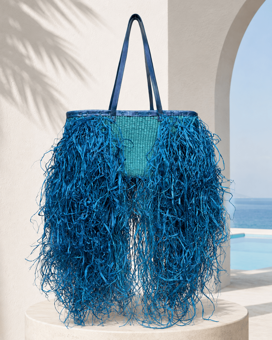 The Cascade Fringe Tote Bag - Trufacebygrace