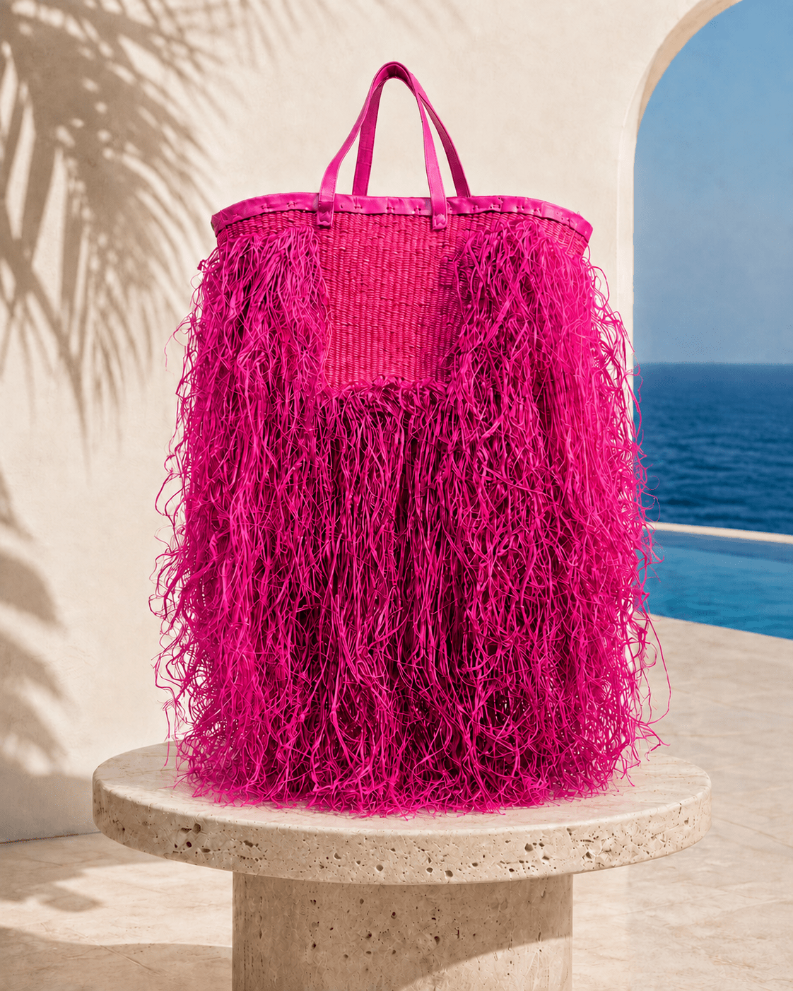 The Cascade Fringe Tote Bag - Trufacebygrace