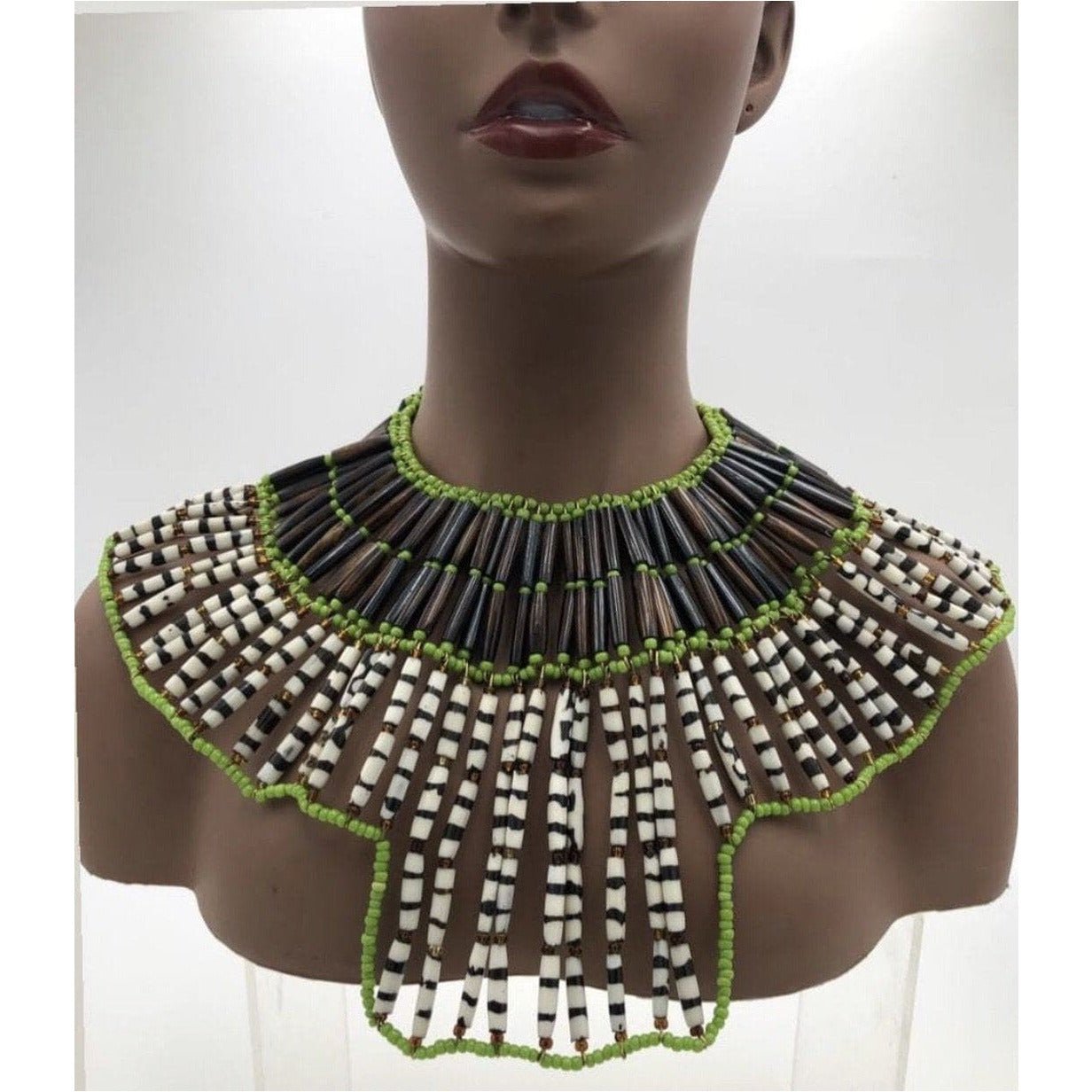 The Egyptian Queen Bib Necklace - Trufacebygrace