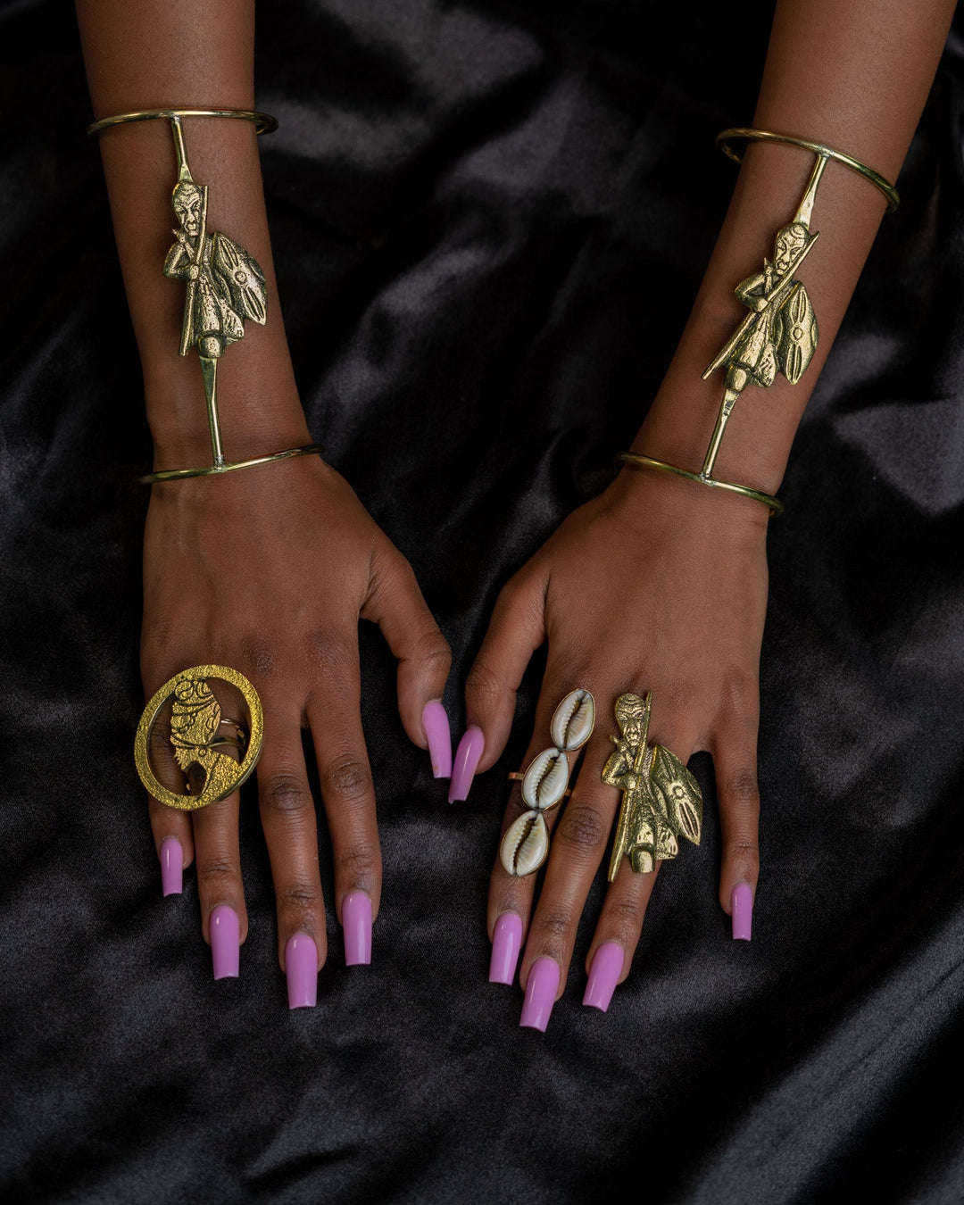 The Maasai Warrior Brass Ring and/ bracelet set - Trufacebygrace