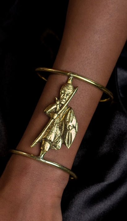 The Maasai Warrior Brass Ring and/ bracelet set - Trufacebygrace