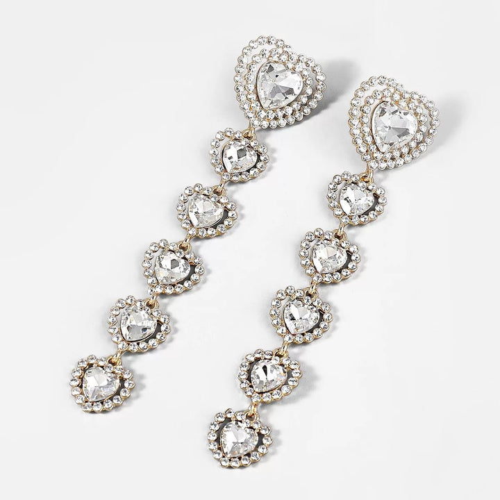 The Marquis statement Rhinestone Earrings - Trufacebygrace