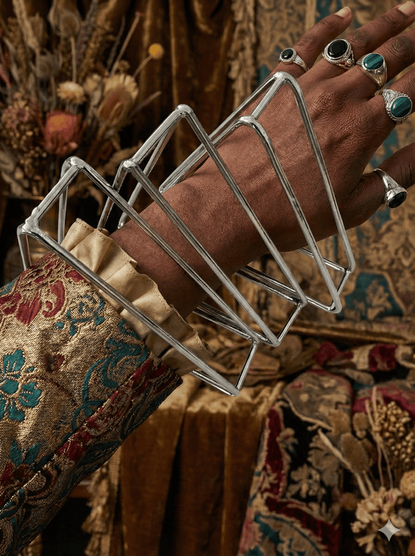 The Triangular Prism Cuff bracelet/ bangle - Trufacebygrace