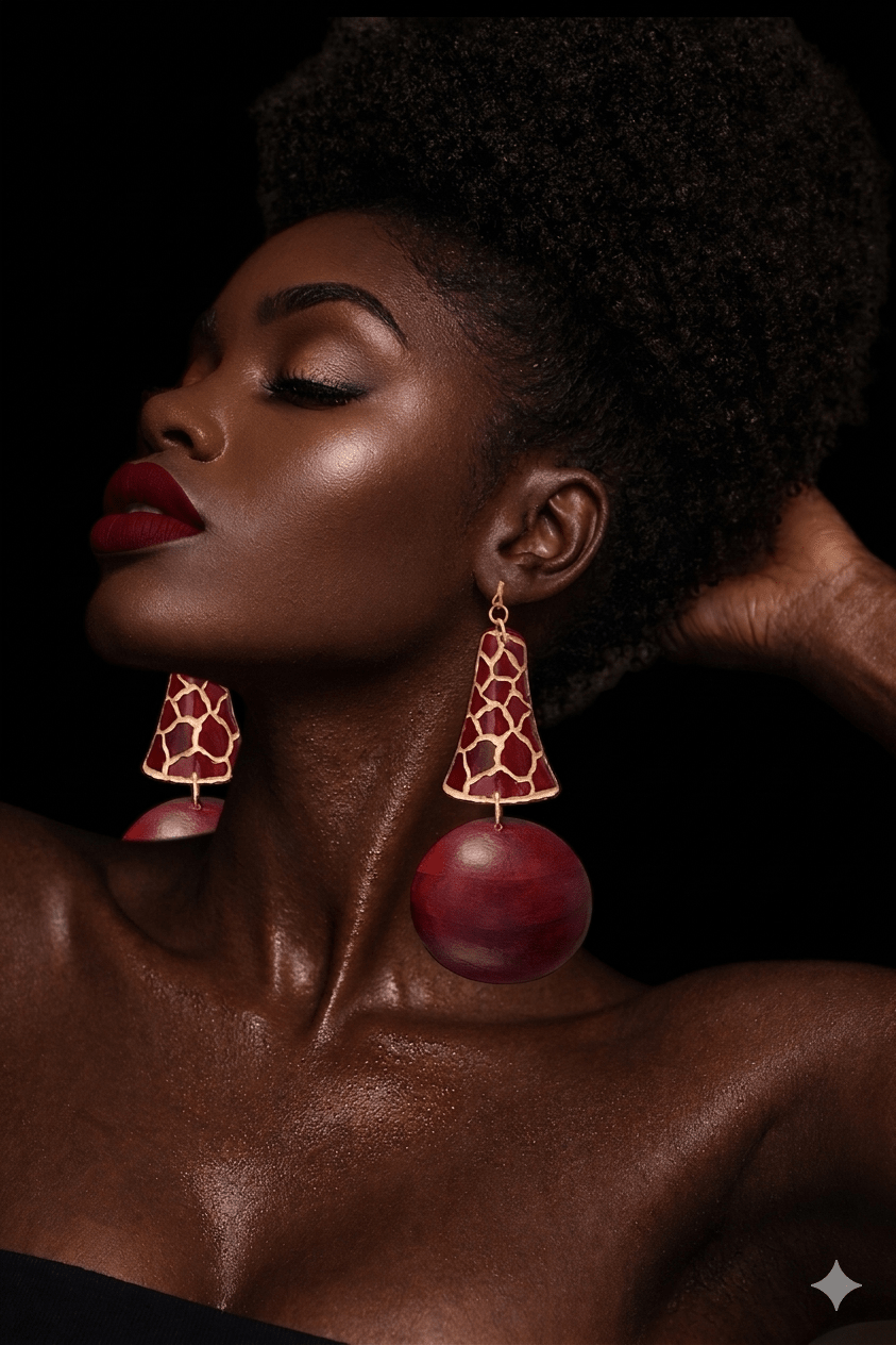 Tia Statement Super Lightweight Earrings - Trufacebygrace