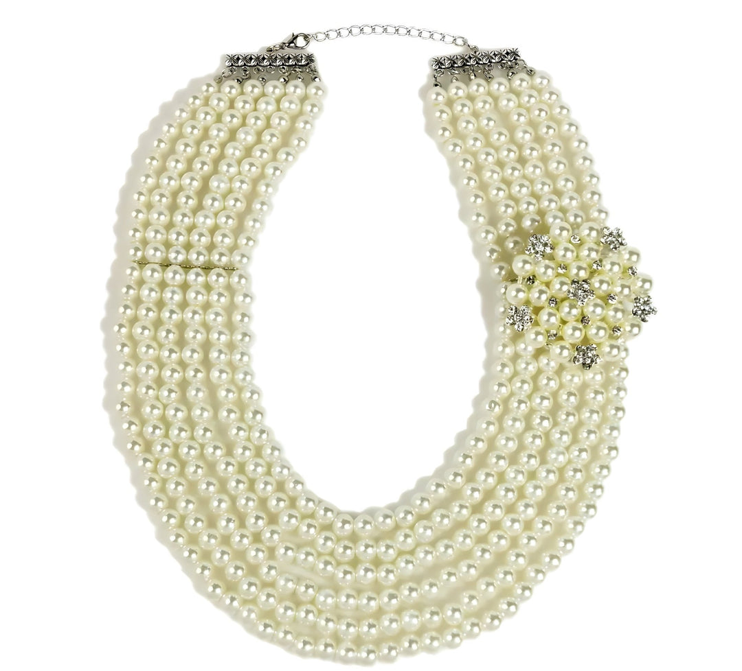 Titino vintage style pearl necklace - Trufacebygrace