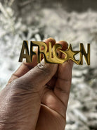 TruFaceByGrace x Bozoma I am African Gold Star Ring - Unisex - Trufacebygrace