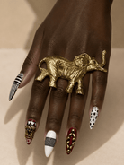 Trunk Up Elephant Ring - Trufacebygrace