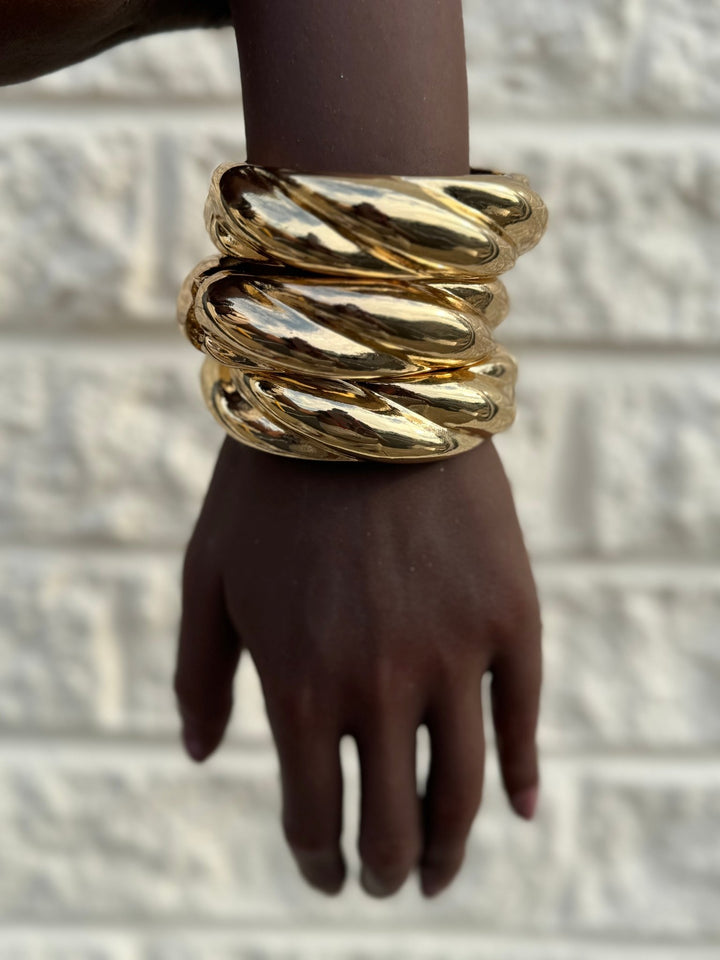 Twisty Bangle / Bracelet - Trufacebygrace