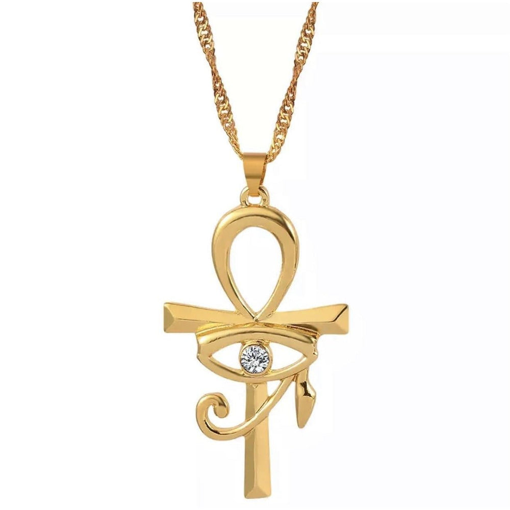 Twosret Ankh and Eye of Horus Necklace - Trufacebygrace