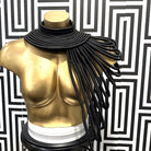 Ubuntu Goddess Statement Necklace - One shoulder - Trufacebygrace