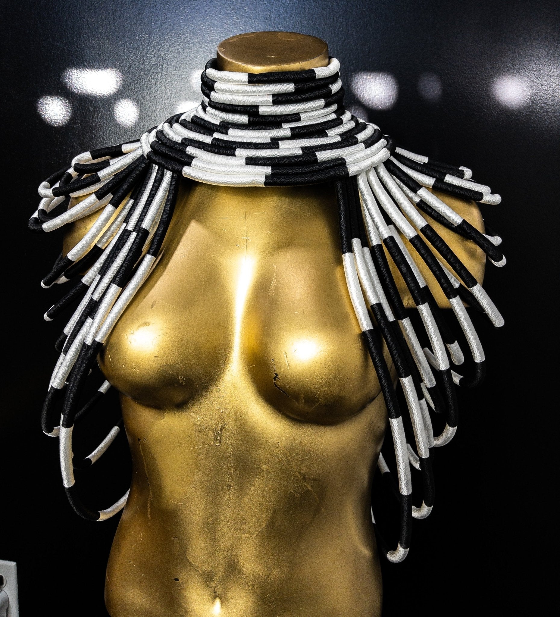 Ubuntu Goddess two shoulder Necklace - Trufacebygrace
