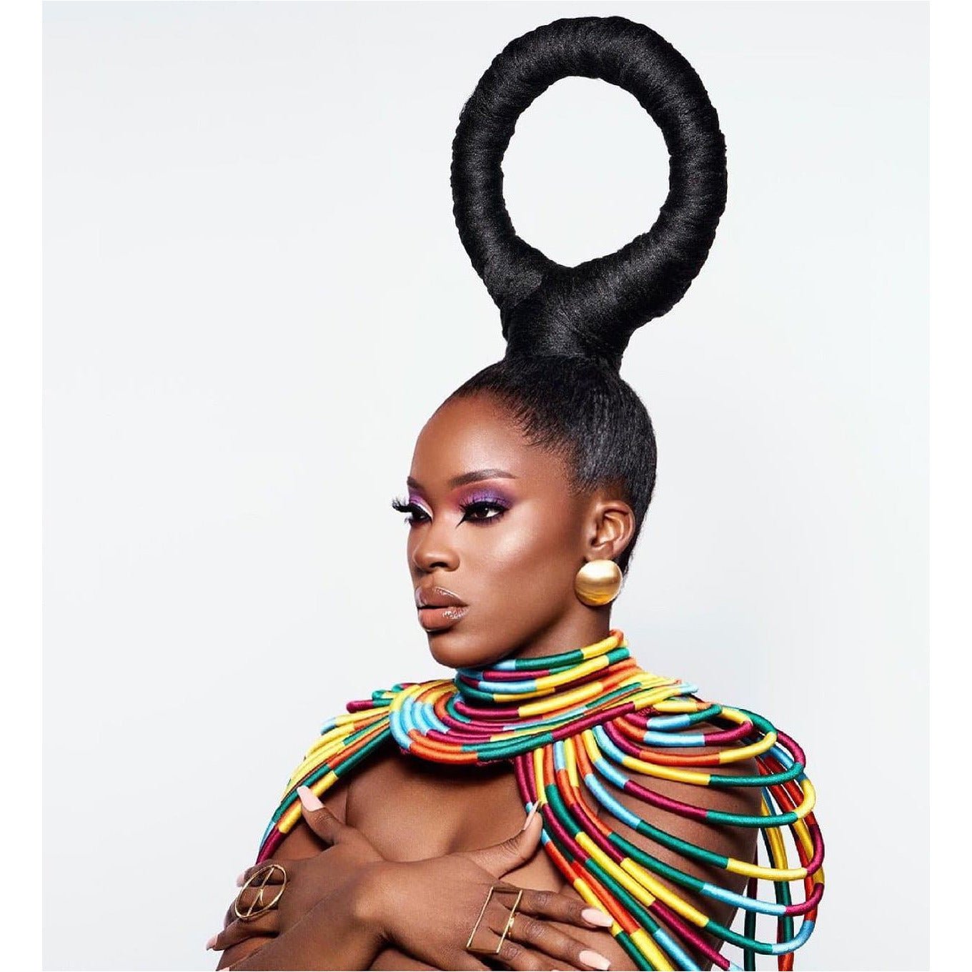 Ubuntu Goddess two shoulder Necklace - Trufacebygrace