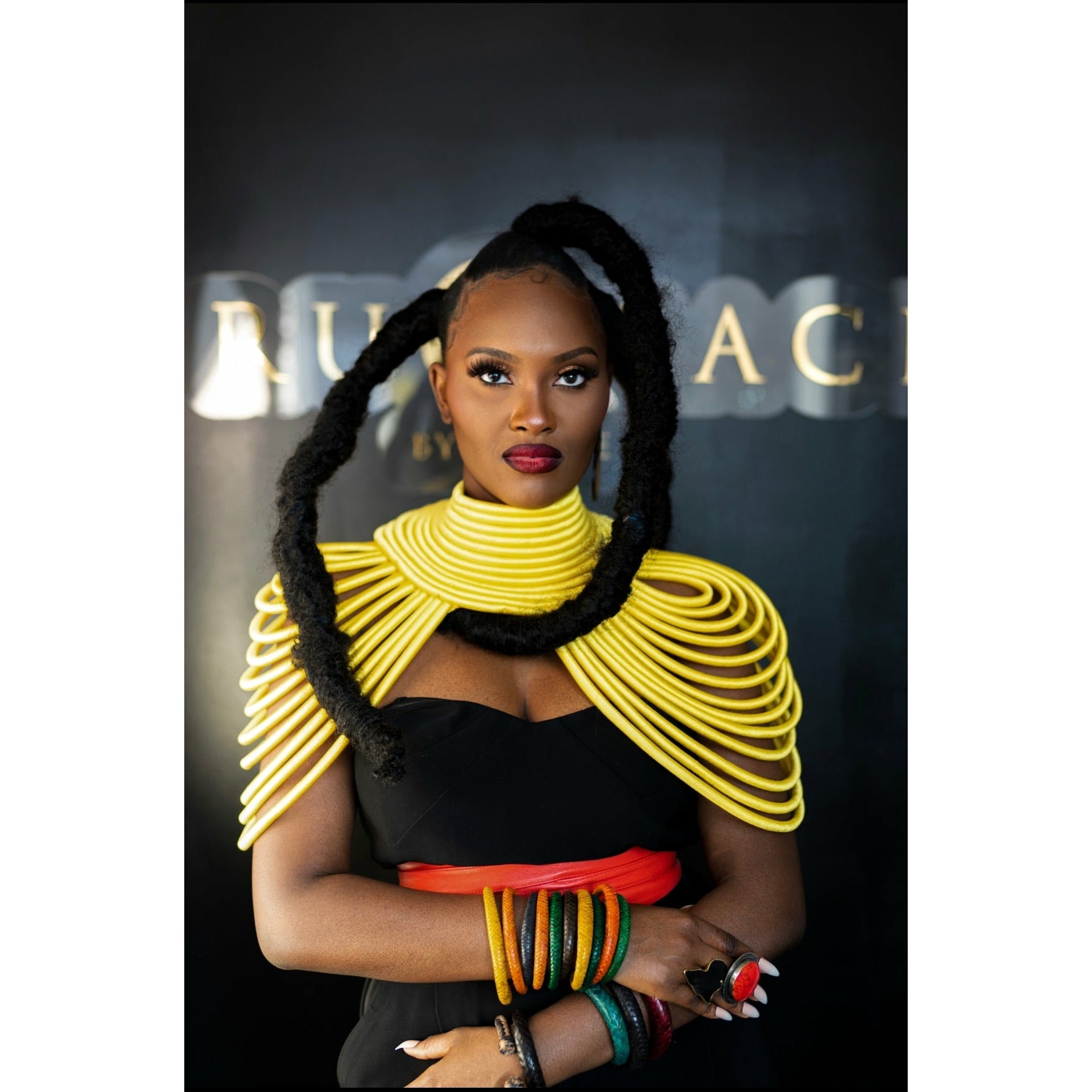 Ubuntu Goddess two shoulder Necklace - Trufacebygrace
