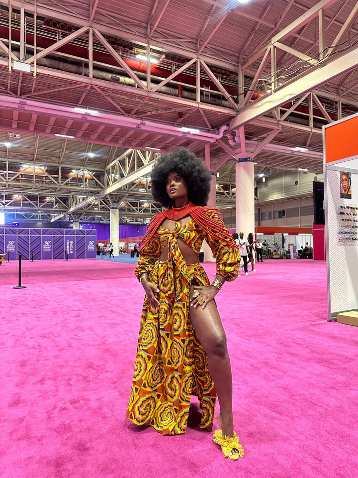 Ubuntu Goddess Two Shoulder Necklace - Trufacebygrace