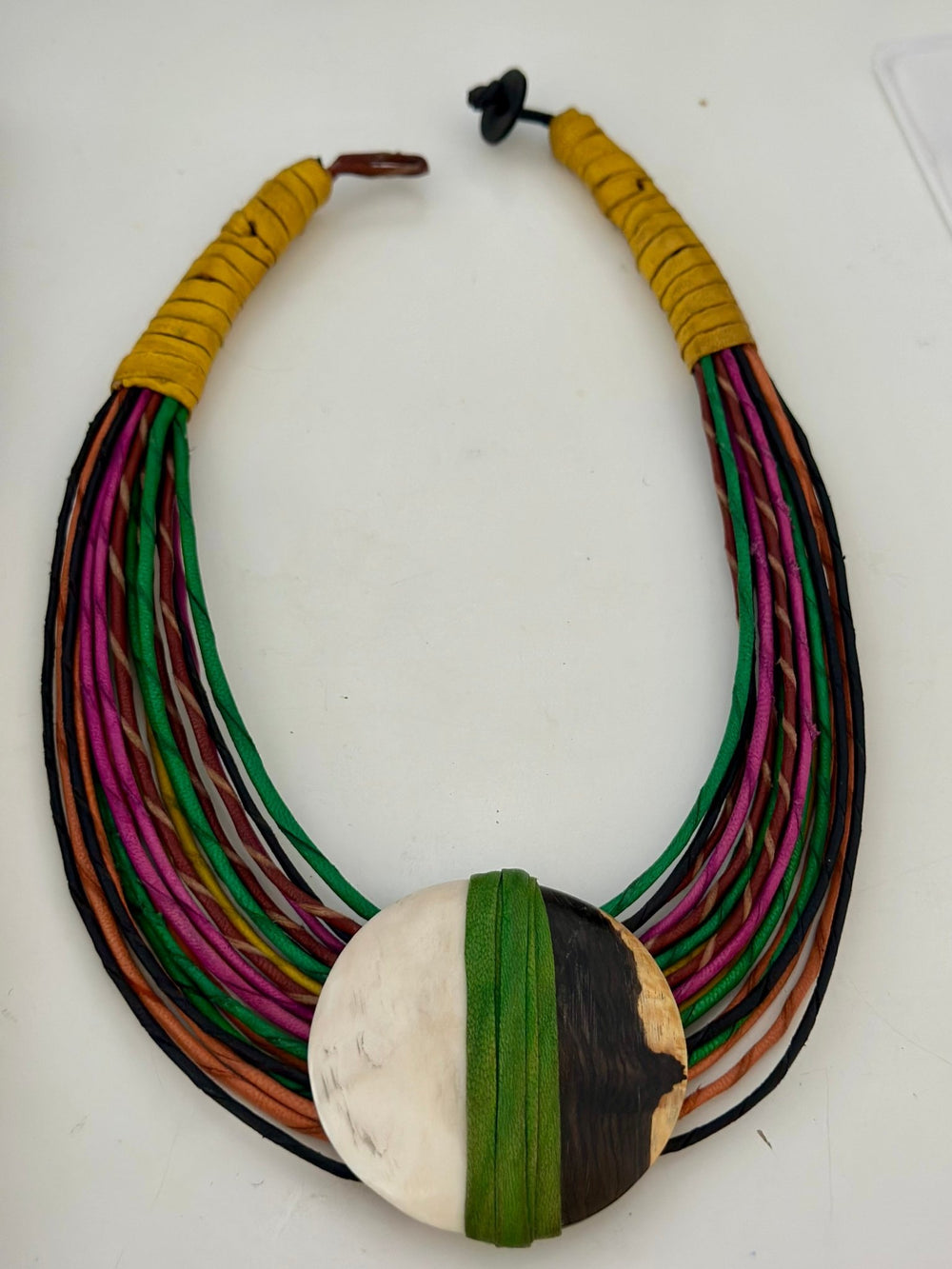 Unity Eclipse Leather Necklace - Trufacebygrace