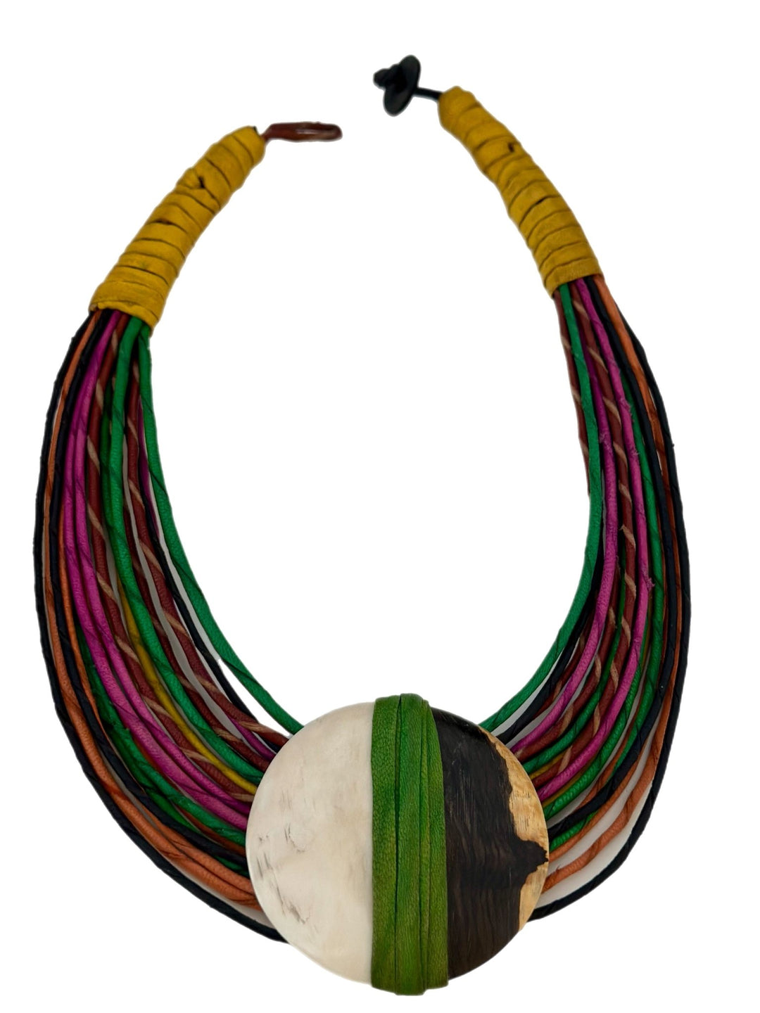 Unity Eclipse Leather Necklace - Trufacebygrace