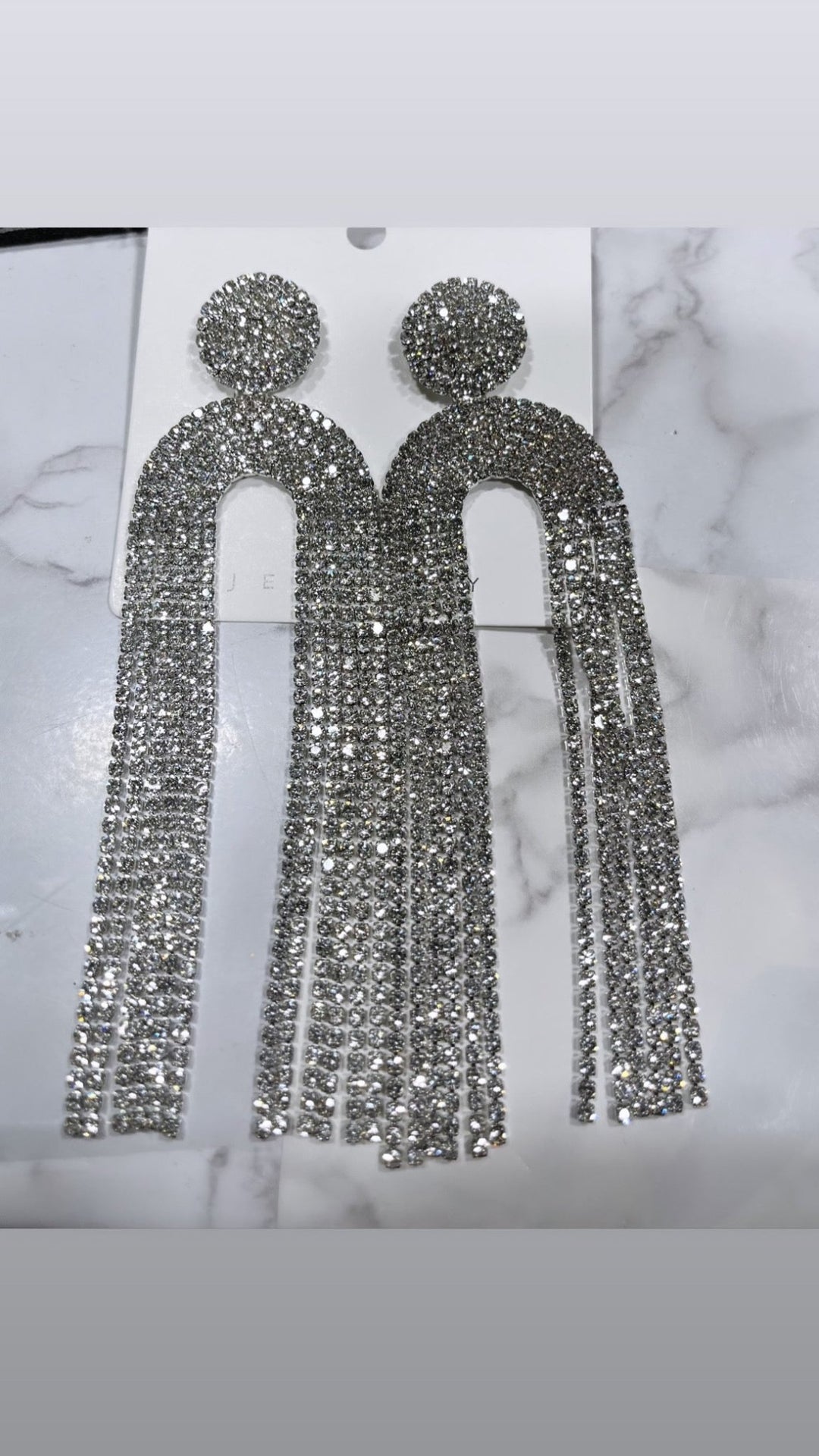 Uwale Rhinestone Earrings - Trufacebygrace