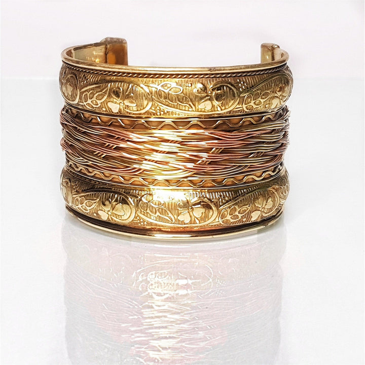 Variety of Brass Cuffs / Bangles - Trufacebygrace