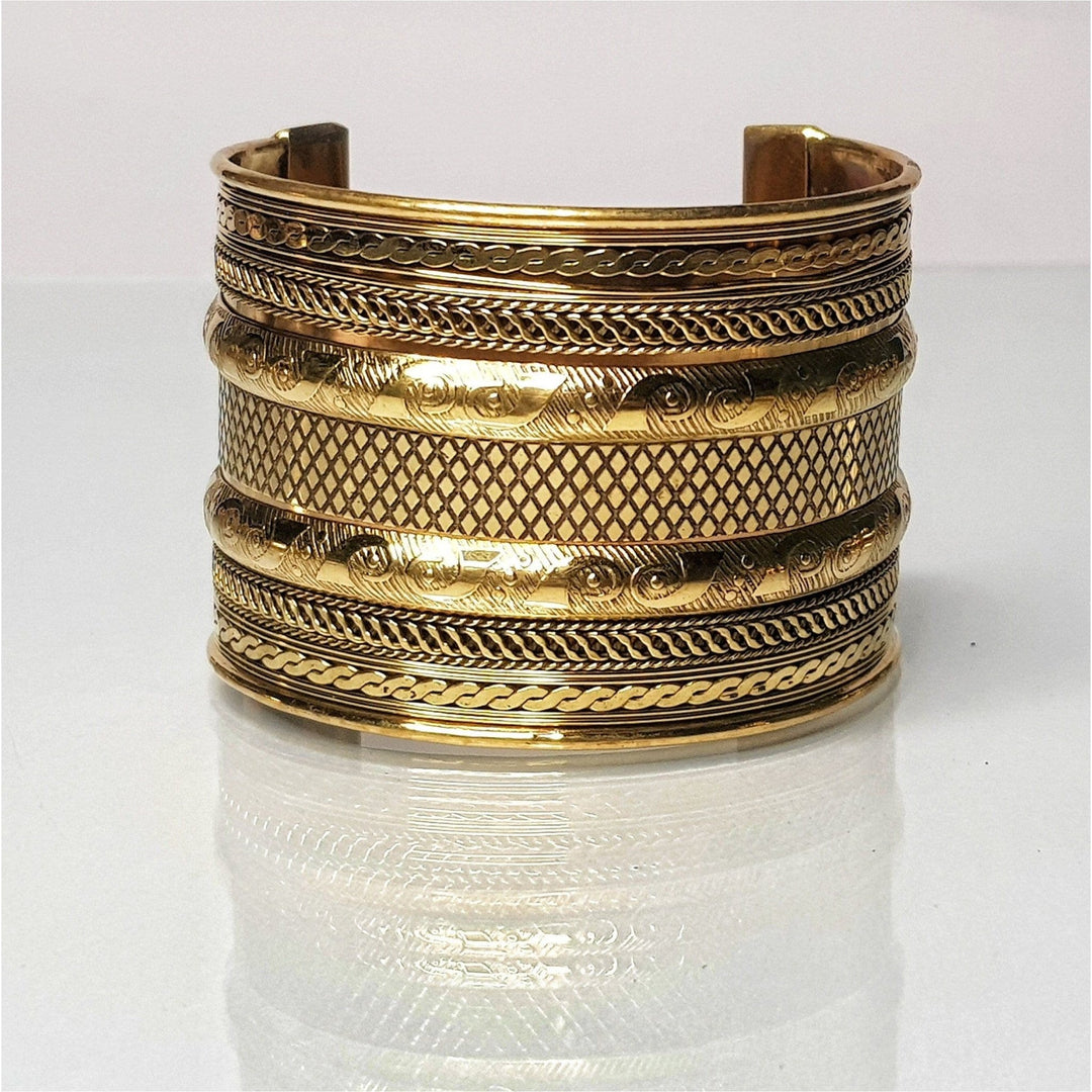 Variety of Brass Cuffs / Bangles - Trufacebygrace