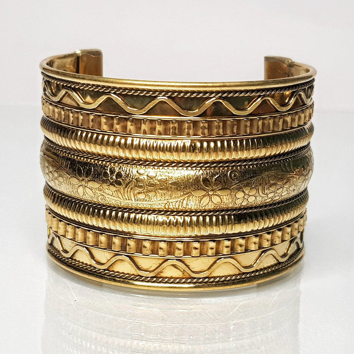 Variety of Brass Cuffs / Bangles - Trufacebygrace