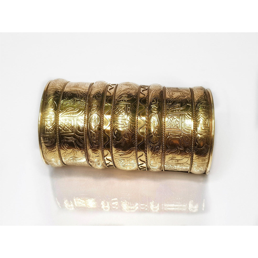 Variety of Brass Cuffs / Bangles - Trufacebygrace