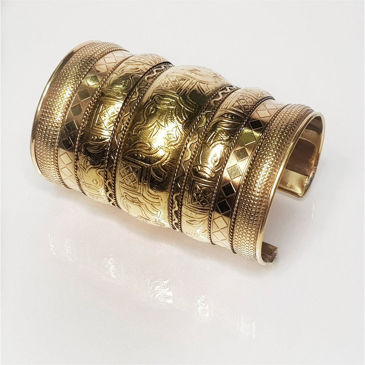 Variety of Brass Cuffs / Bangles - Trufacebygrace