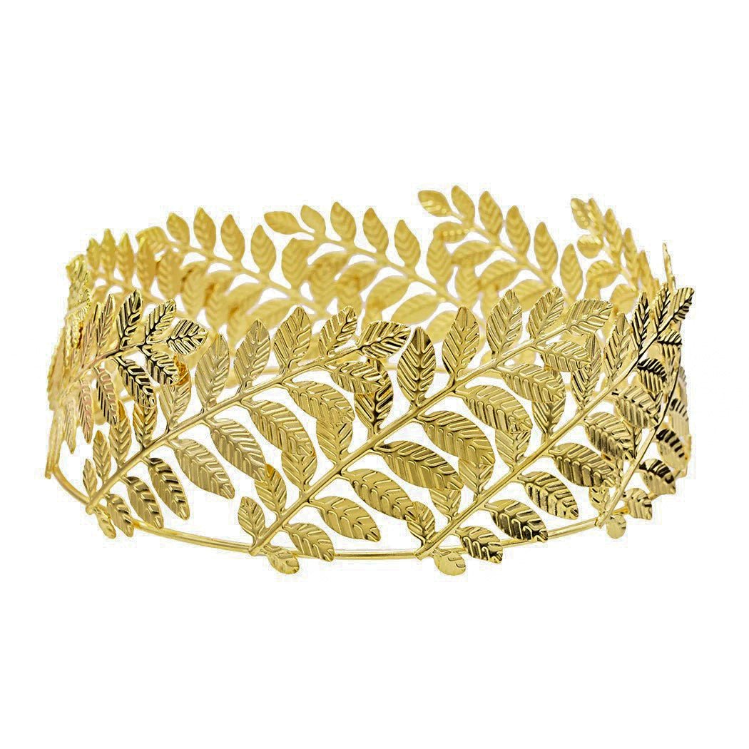 Venus leaf Gold Crown/headpiece - Trufacebygrace