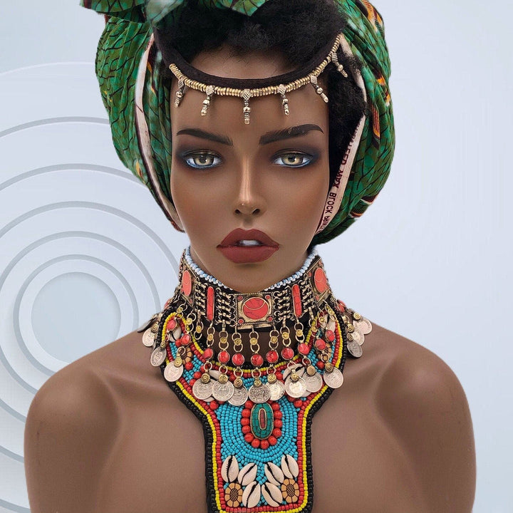 Vintage Unisex Necklace/ Headpiece - Trufacebygrace