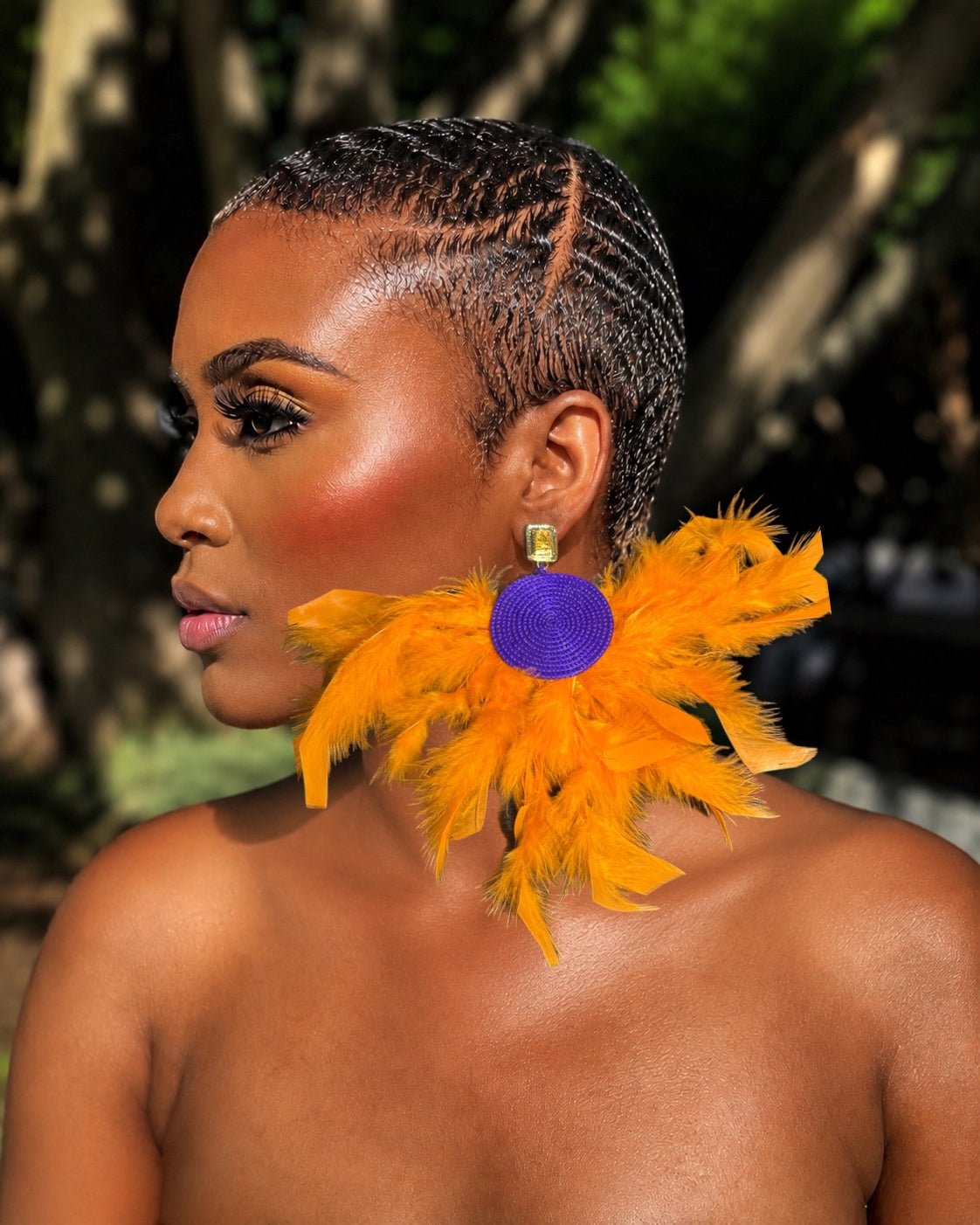 Whimsical Summer Fairy Earrings - Trufacebygrace