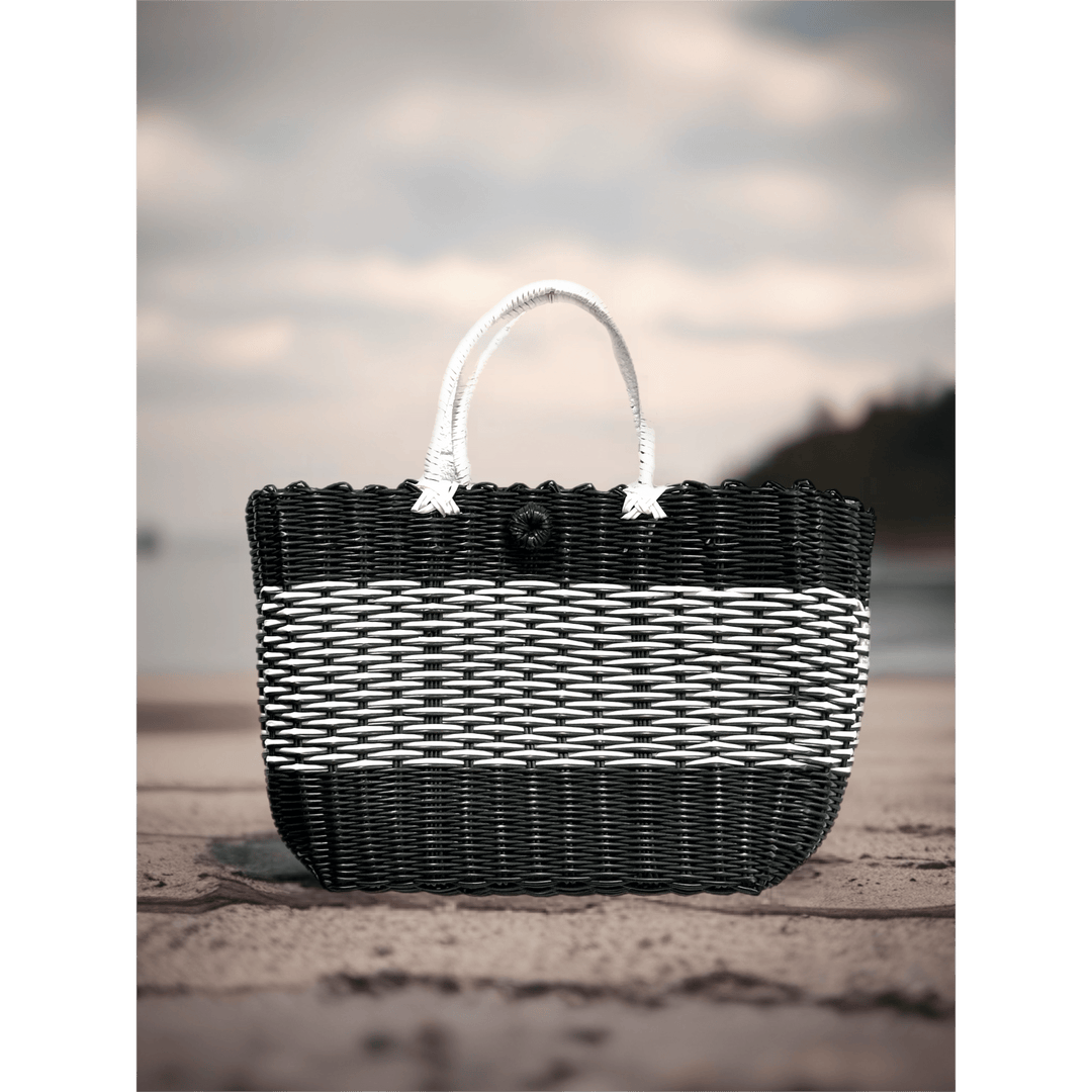 Woven Beach Bags - Trufacebygrace