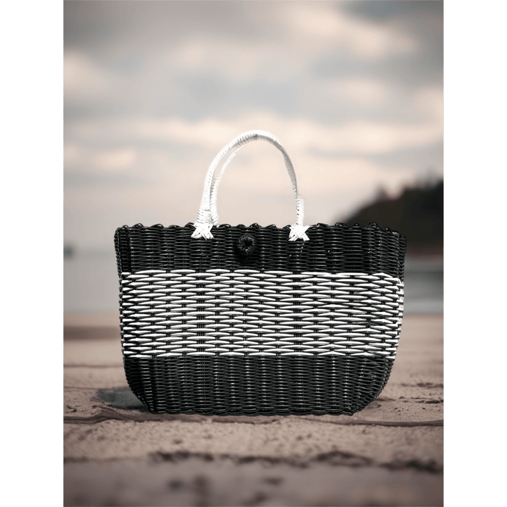 Woven Beach Bags - Trufacebygrace