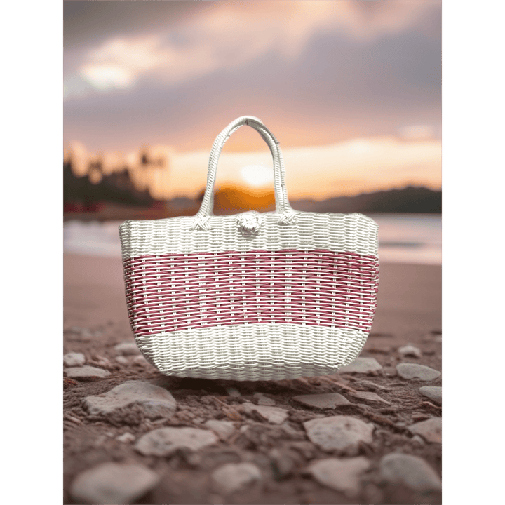 Woven Beach Bags - Trufacebygrace