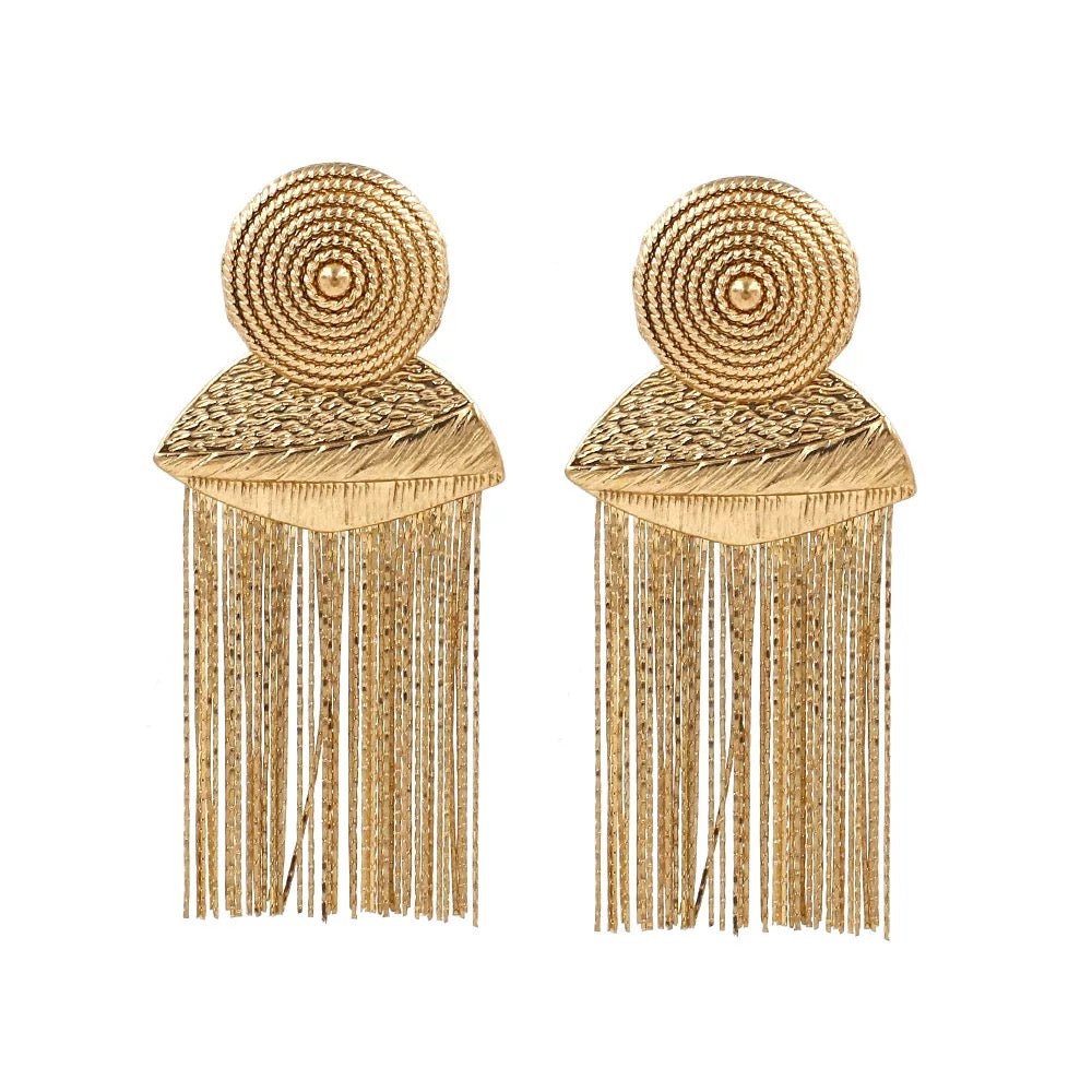 Wynfred Gold plated earrings - Trufacebygrace