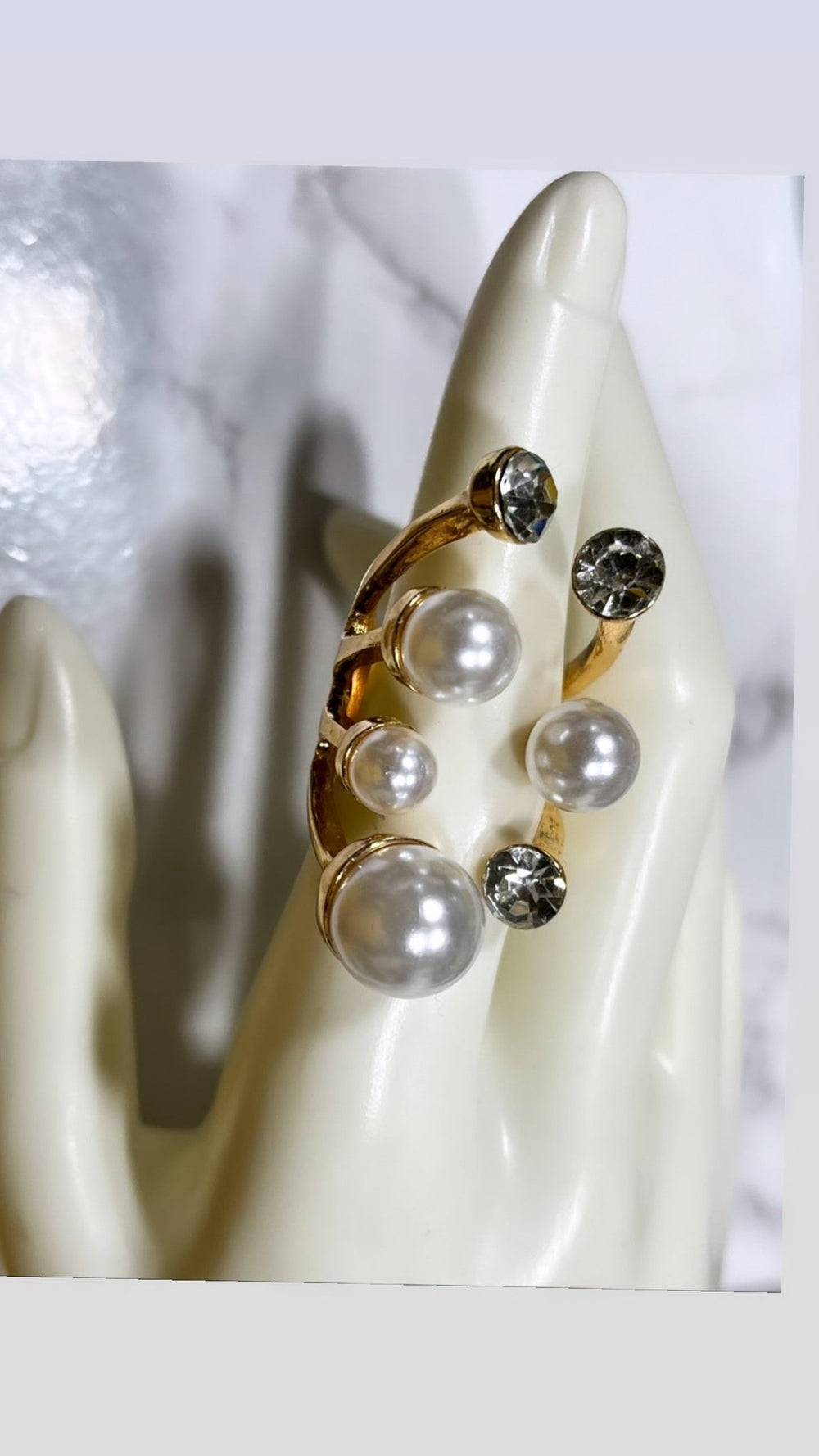 Your Highness Pearl statement ring - Trufacebygrace