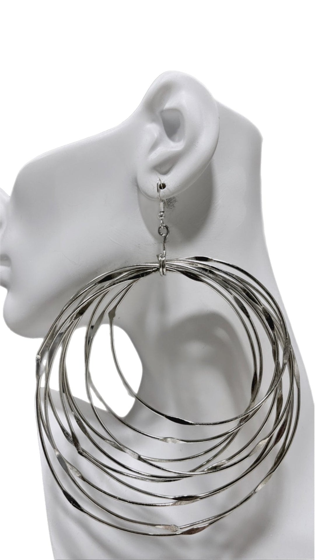 Zamunda Multi - loop Brass Earrings - Trufacebygrace