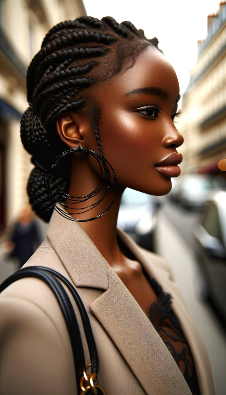 Zamunda Multi - loop Brass Earrings - Trufacebygrace