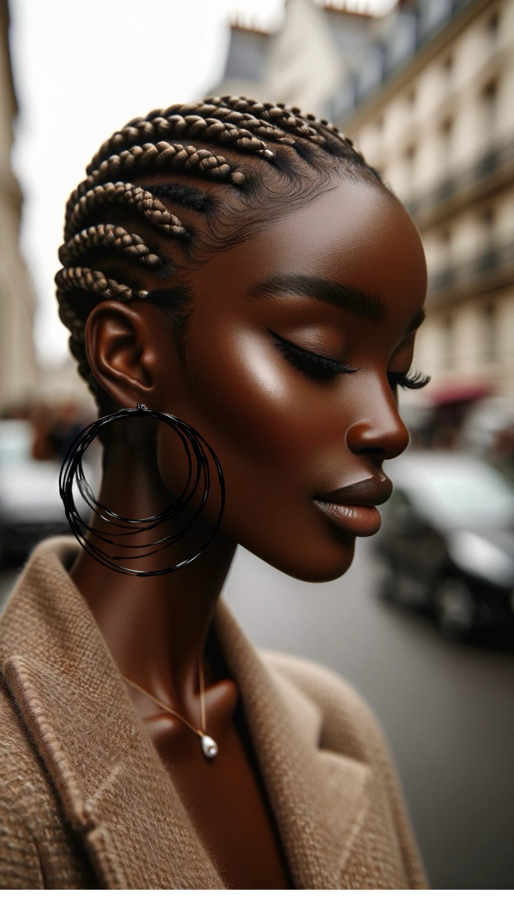 Zamunda Multi - loop Brass Earrings - Trufacebygrace